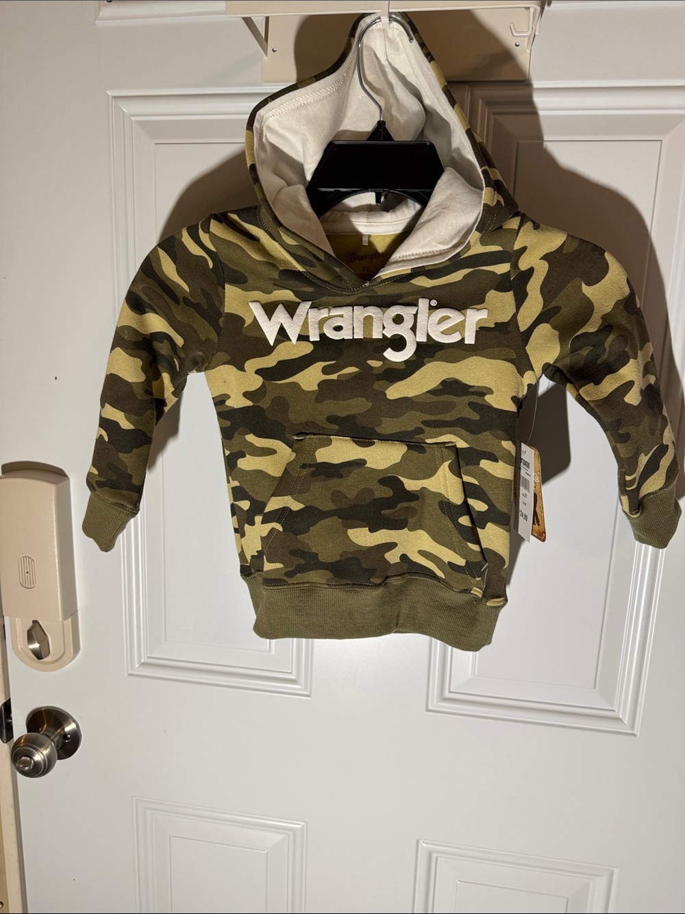 Wrangler Olive & Khaki Camo Hoodie